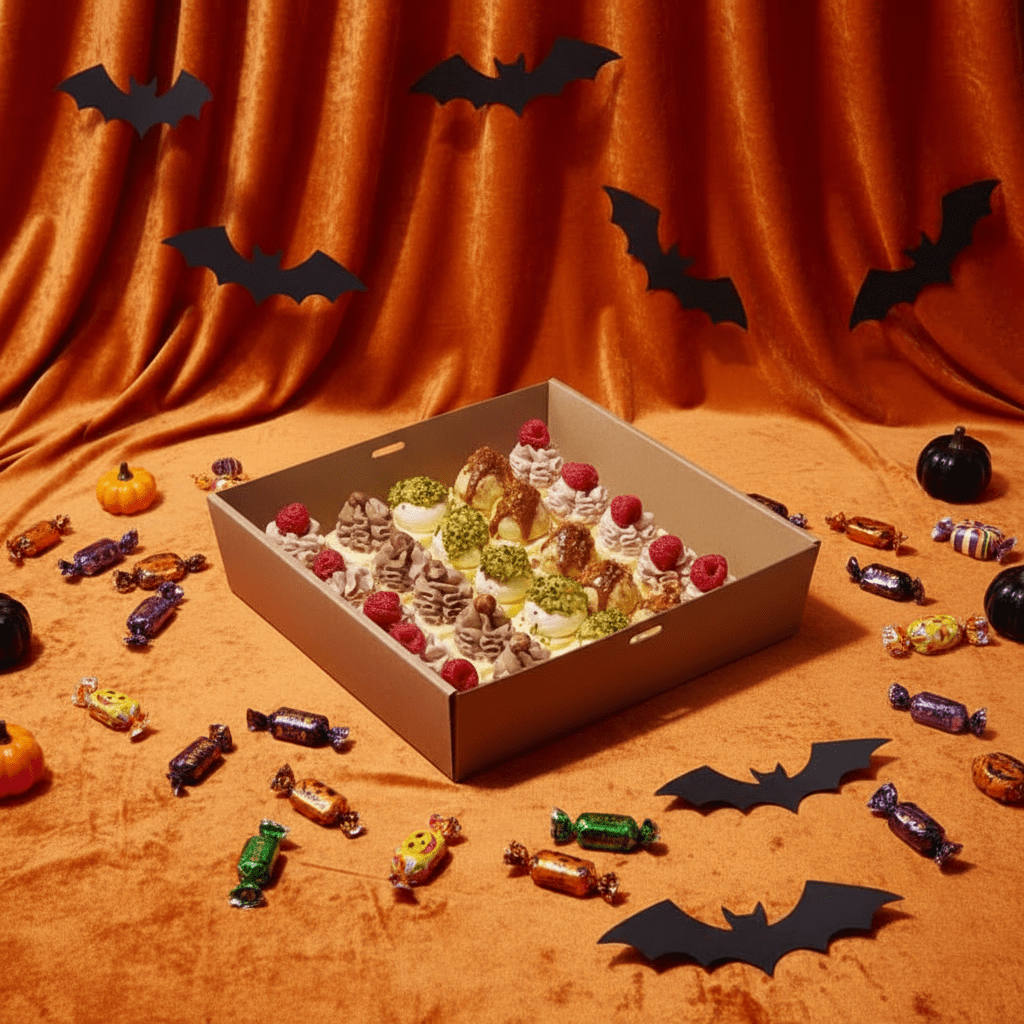 halloween patisserie dessert boxes from lamanna