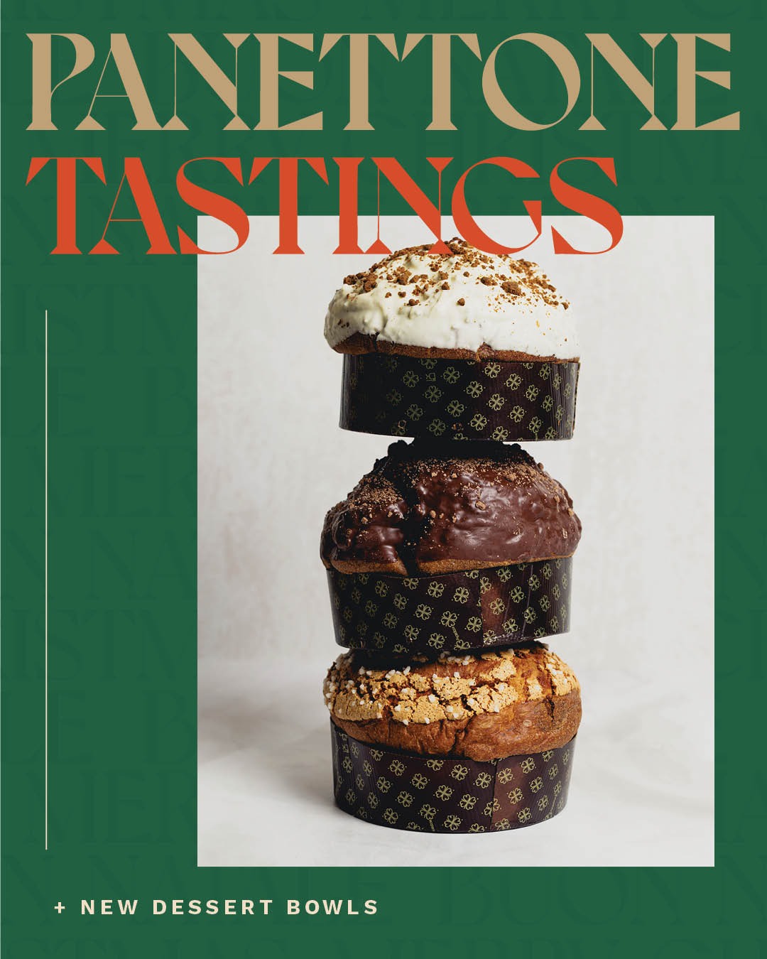 Christmas at LaManna November 29 Panettone Tasting