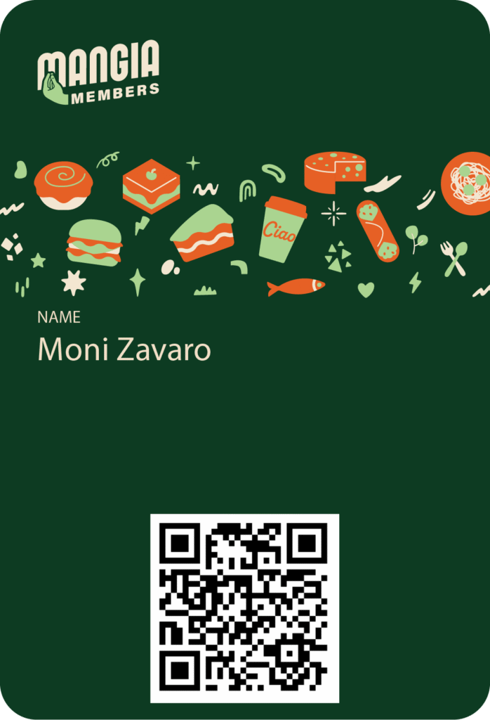 mangia members digital wallet