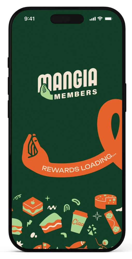 Mangia Members Download App CTA