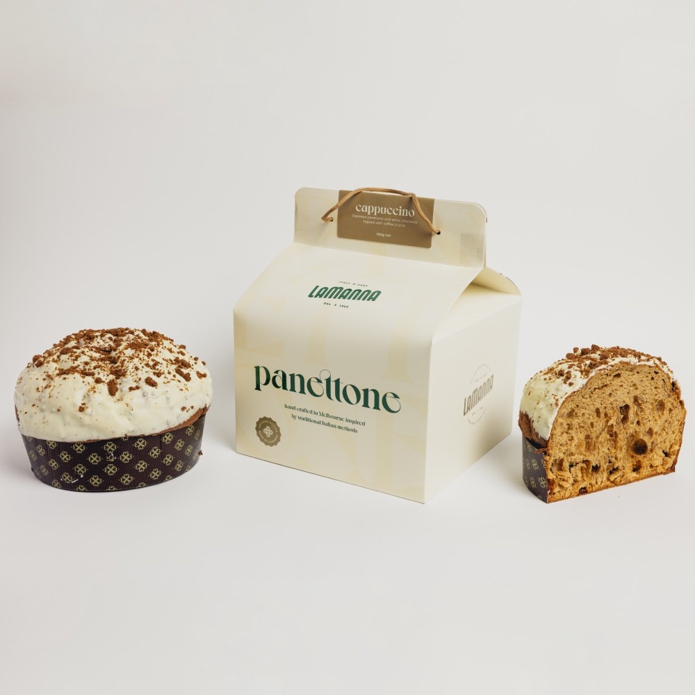 lamanna panettone coffee cappuccino