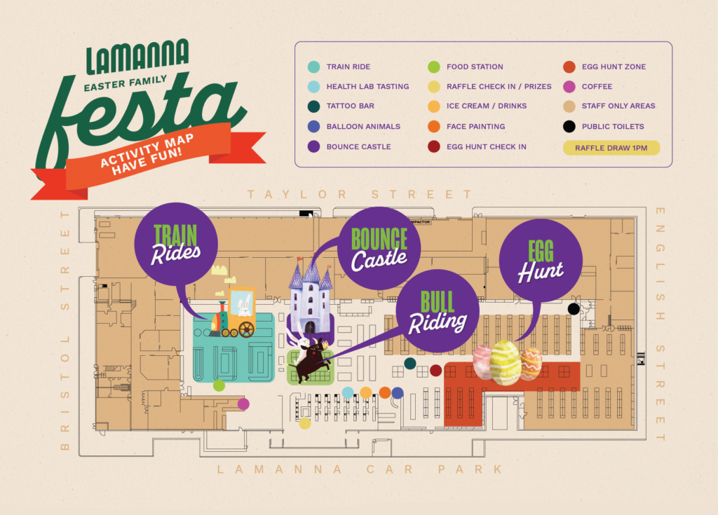 lamanna good friday easter map