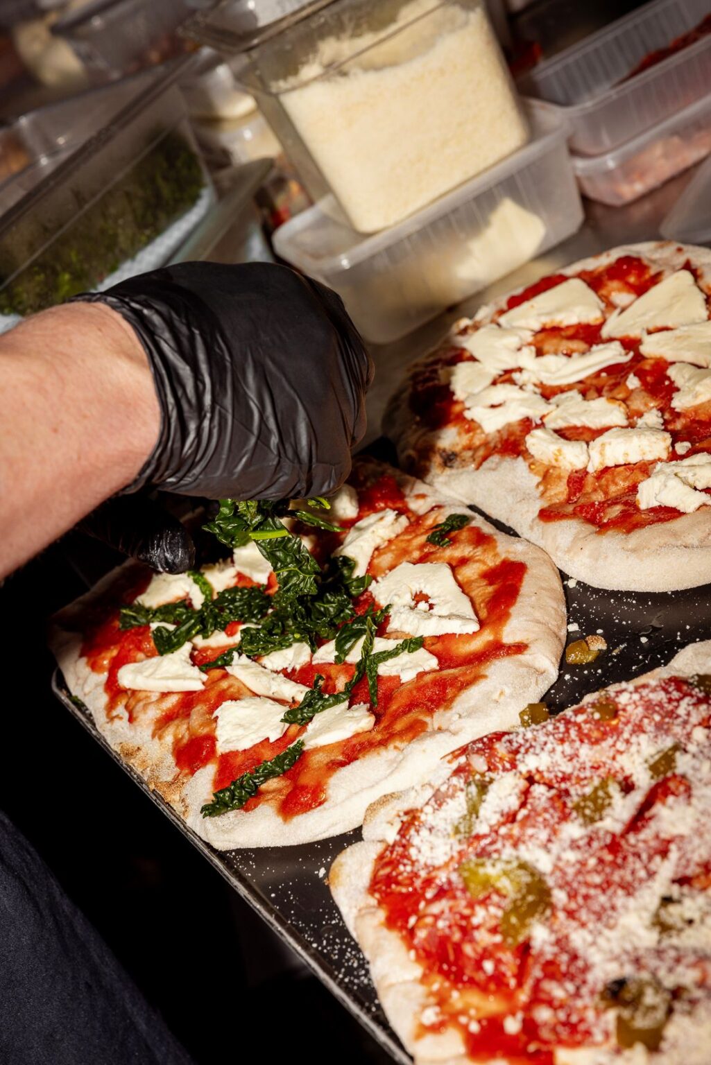 pizza day at lamanna toppings fresh authentic italian pizza