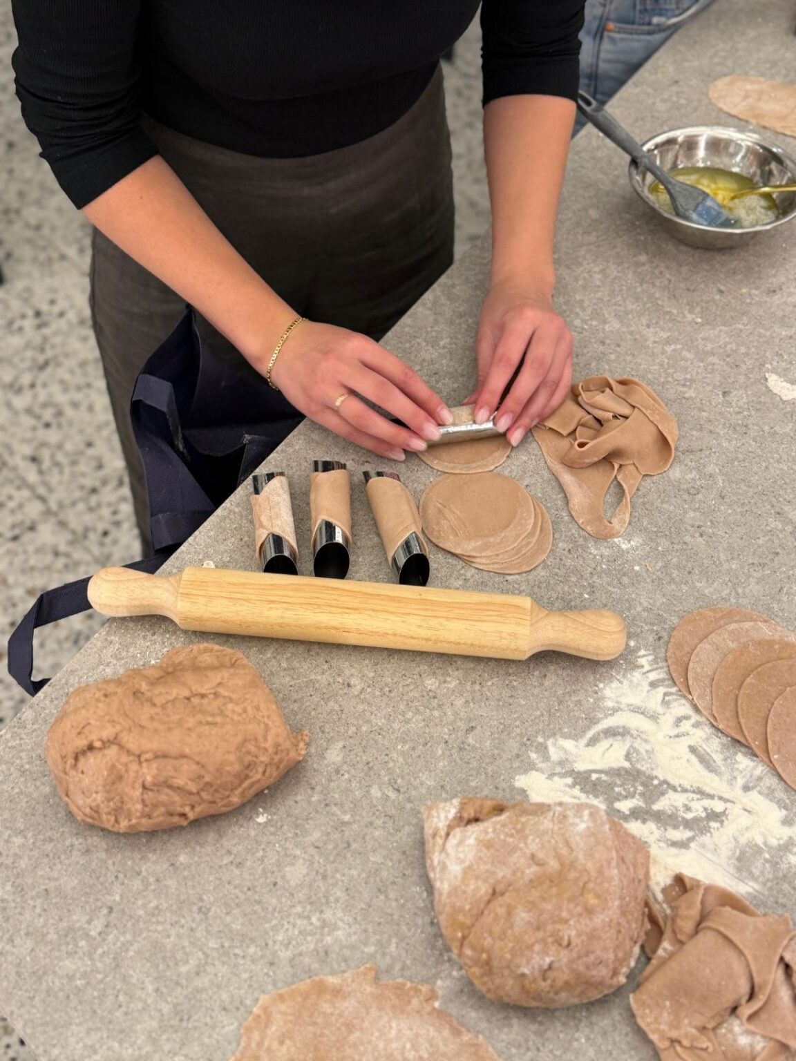 lamanna cannoli making class
