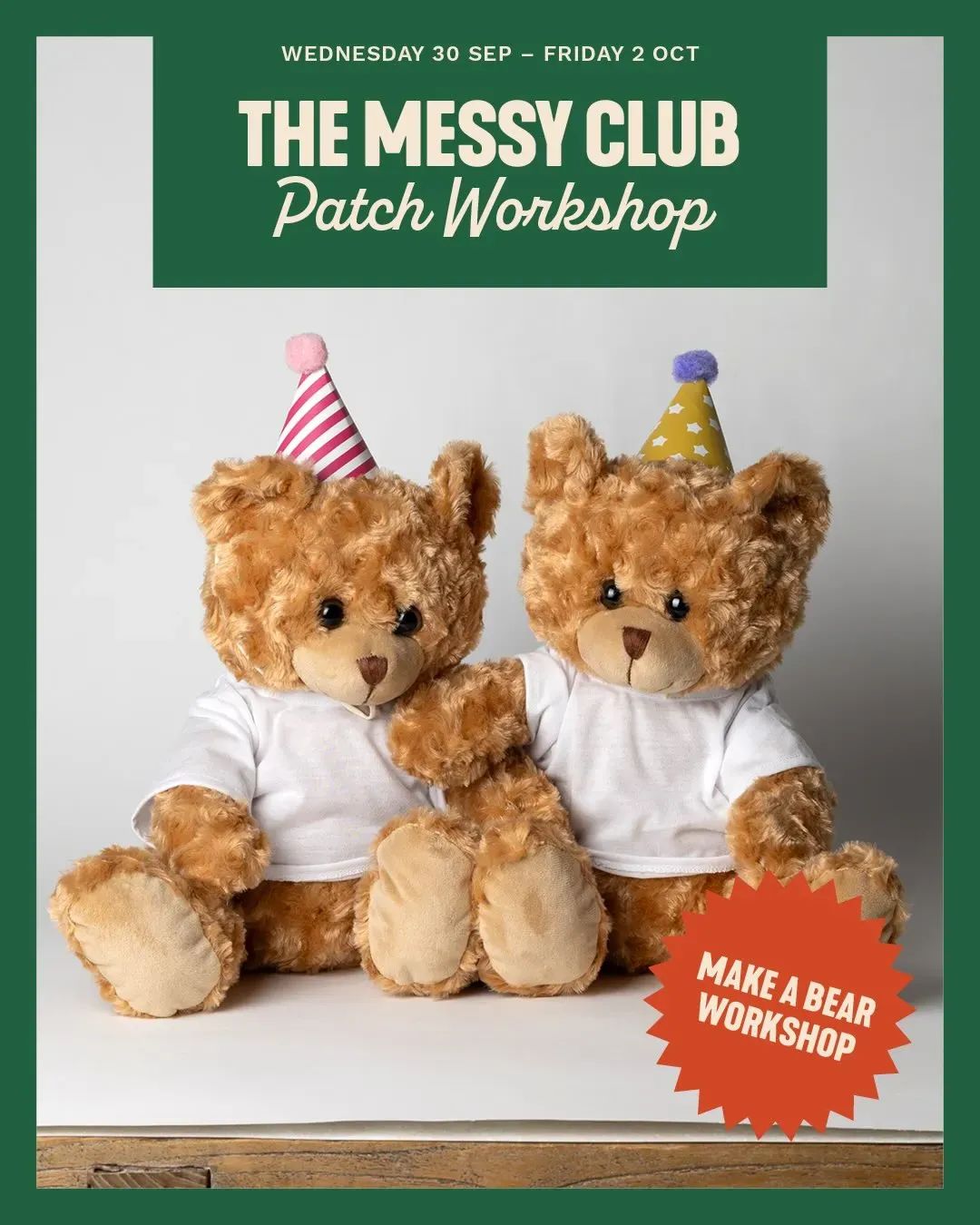 build a bear workshop messy club