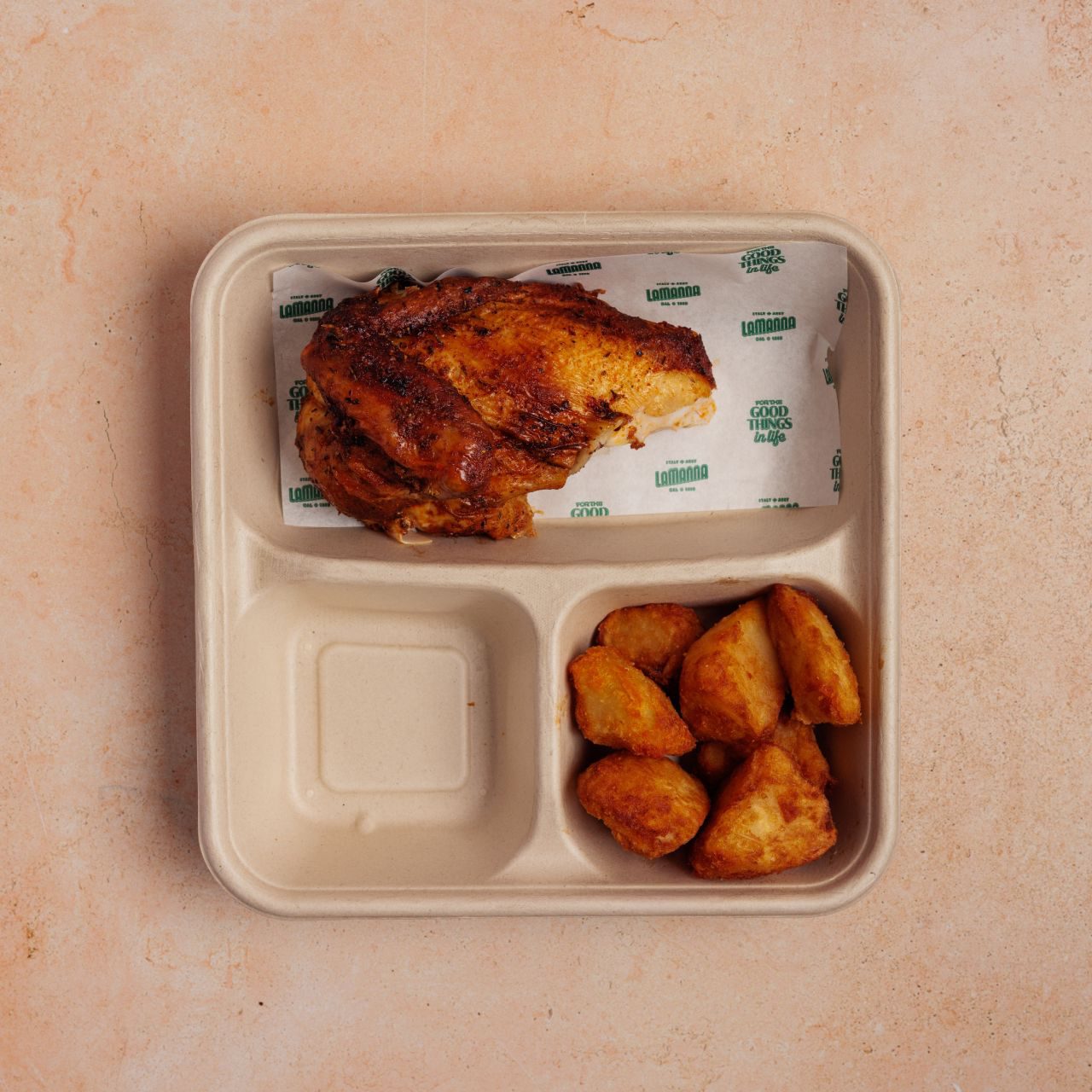 build your pack quarter chicken potatoes