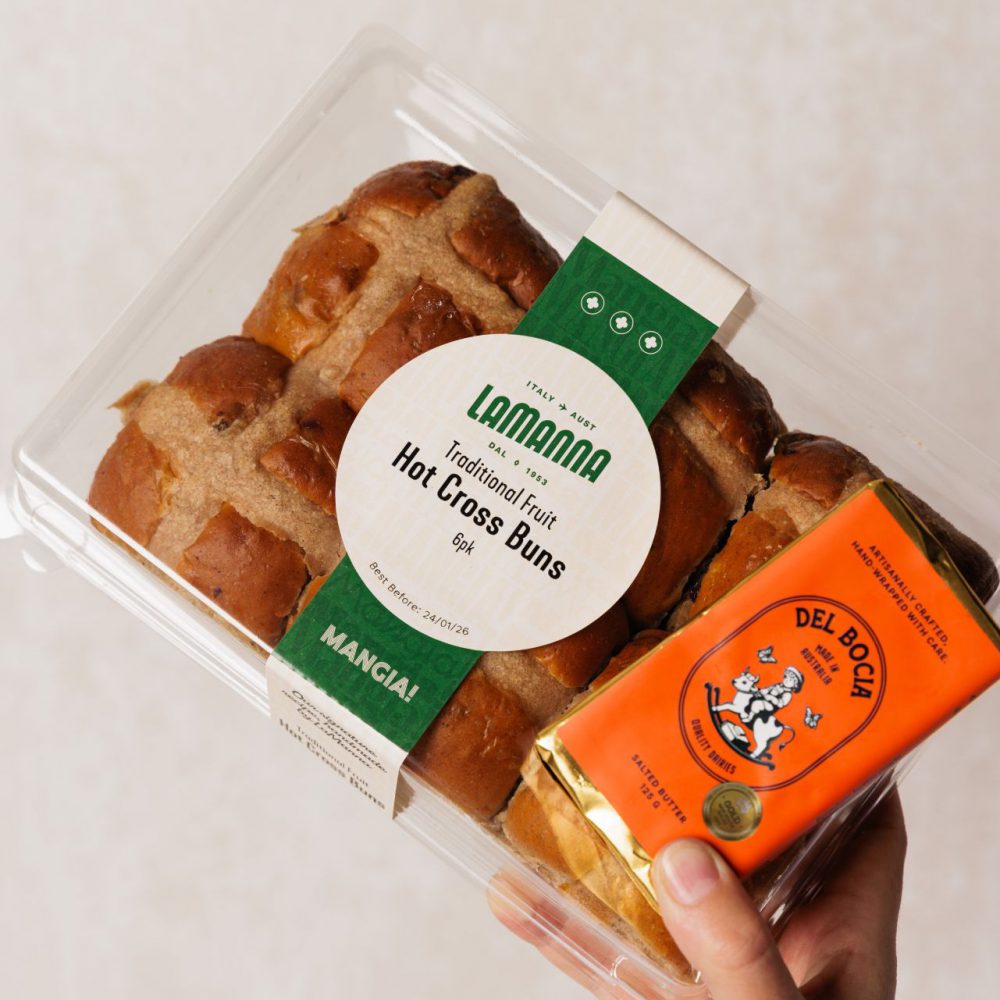 lamanna hot cross buns traditional fruit